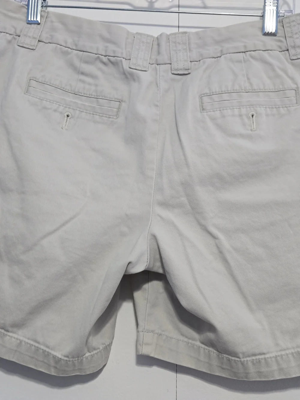 J.Crew Chino City Fit Khaki Shorts Women's 8 Classic Cotton Twill‎